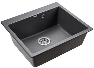 Мойка кухонная Paulmark Kante PM106052-DG графит